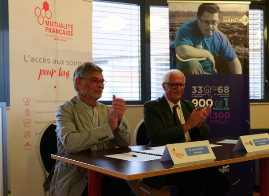 Le Groupe Associatif Handy'Up & la Mutualité Française de Haute-Saône