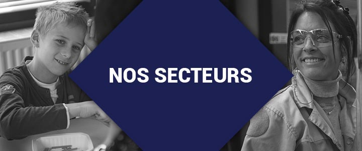 Nos secteurs